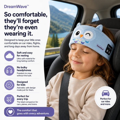 DreamWave™ - Bluetooth Sleep Headband