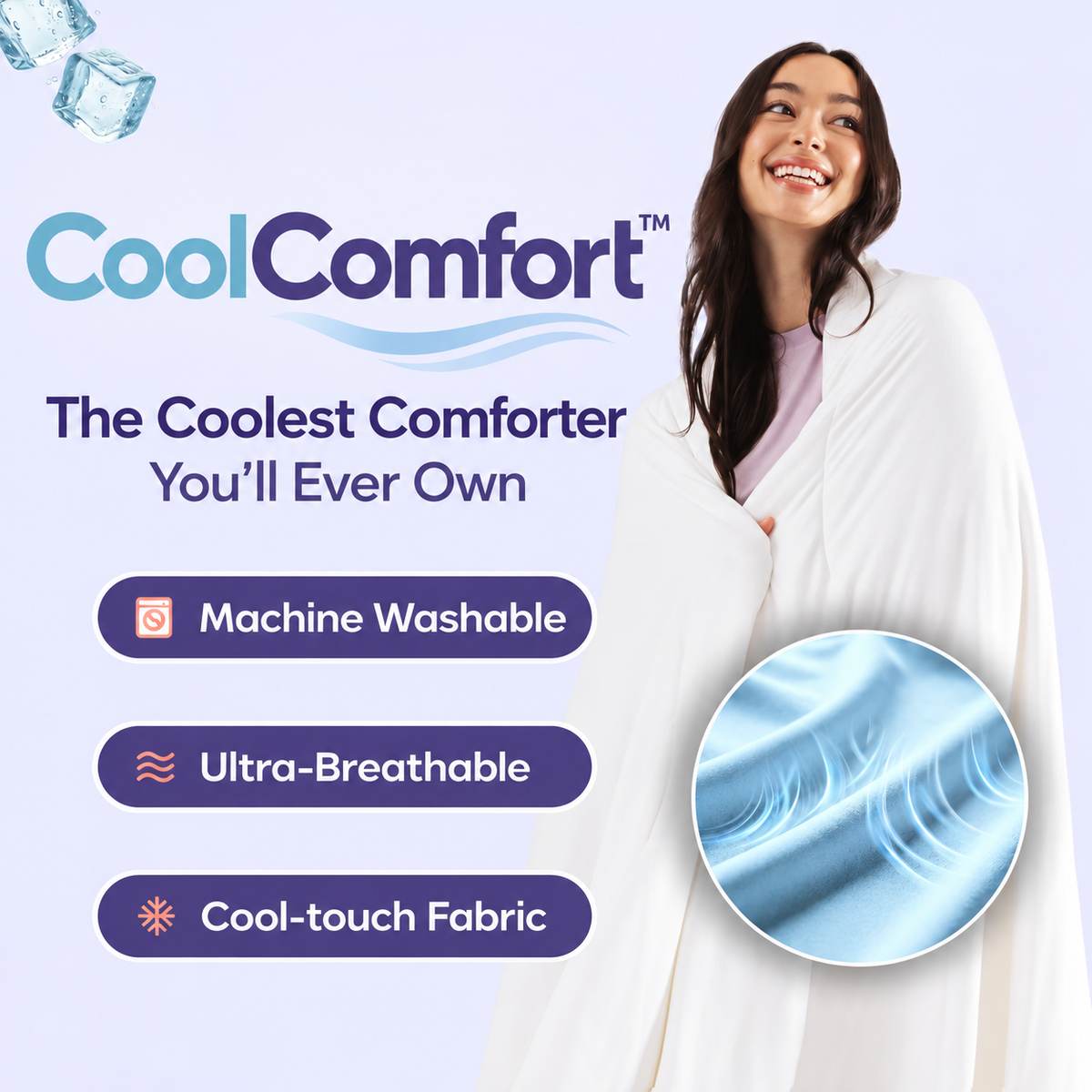 CoolComfort™ Dual-Sided Cooling Comforter